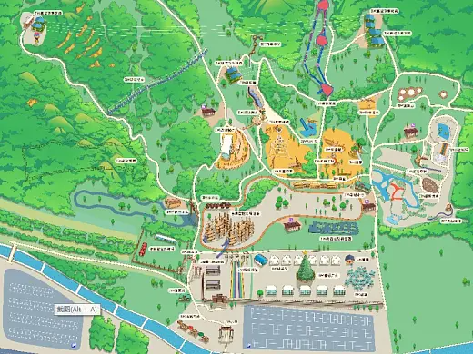 西工景区手绘地图在紧急疏散与救援中的重要作用 ？
